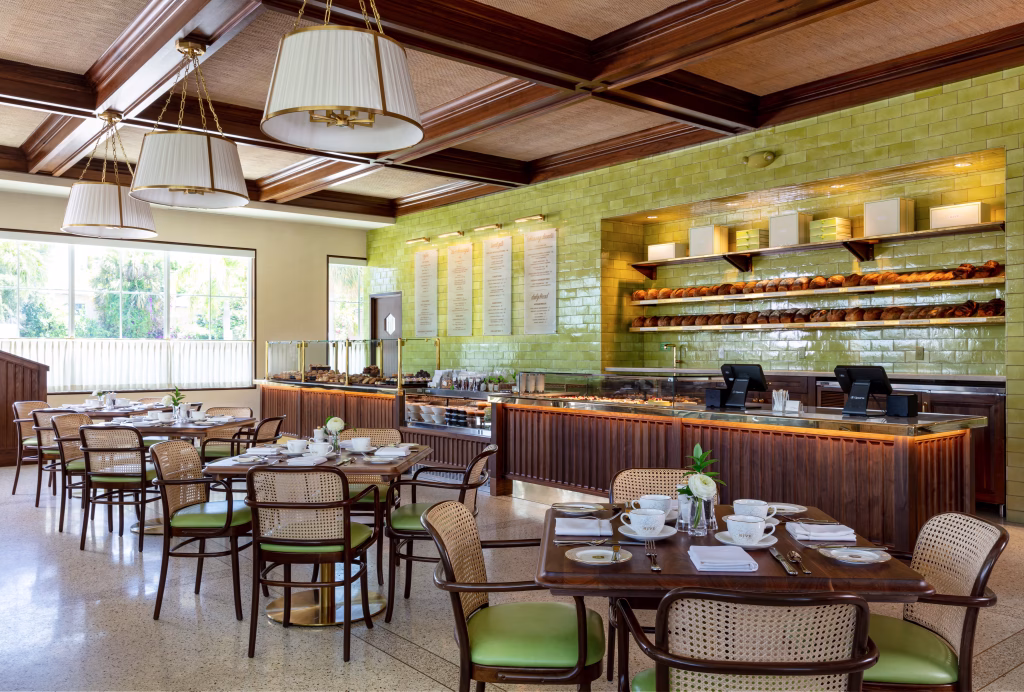 Hive Bakery & Cafe is a chic, American-style cafe for breakfast, lunch, pastries and coffee.